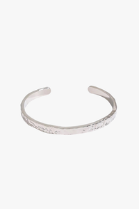 Raw Bracelet- Silver