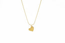 Heart Necklace- Gold