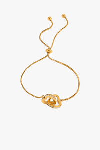 Linked Heart Bracelet
