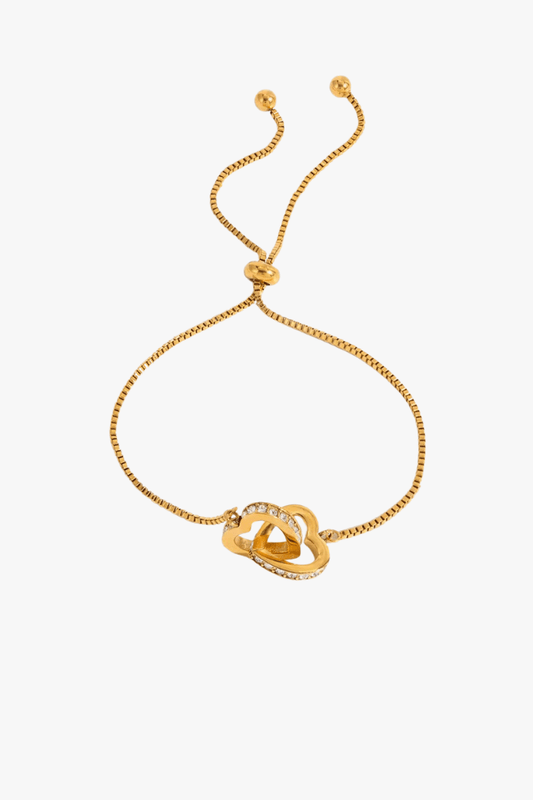Linked Heart Bracelet - KAYÉ