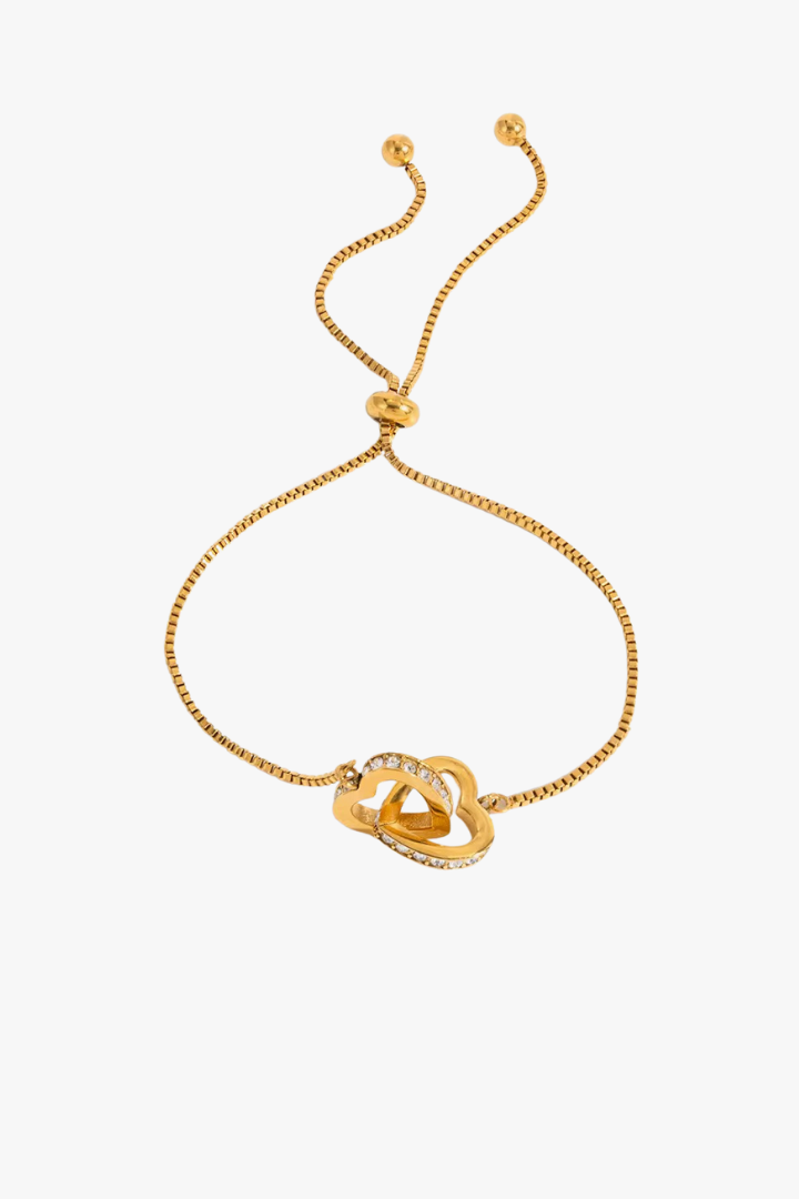 Linked Heart Bracelet