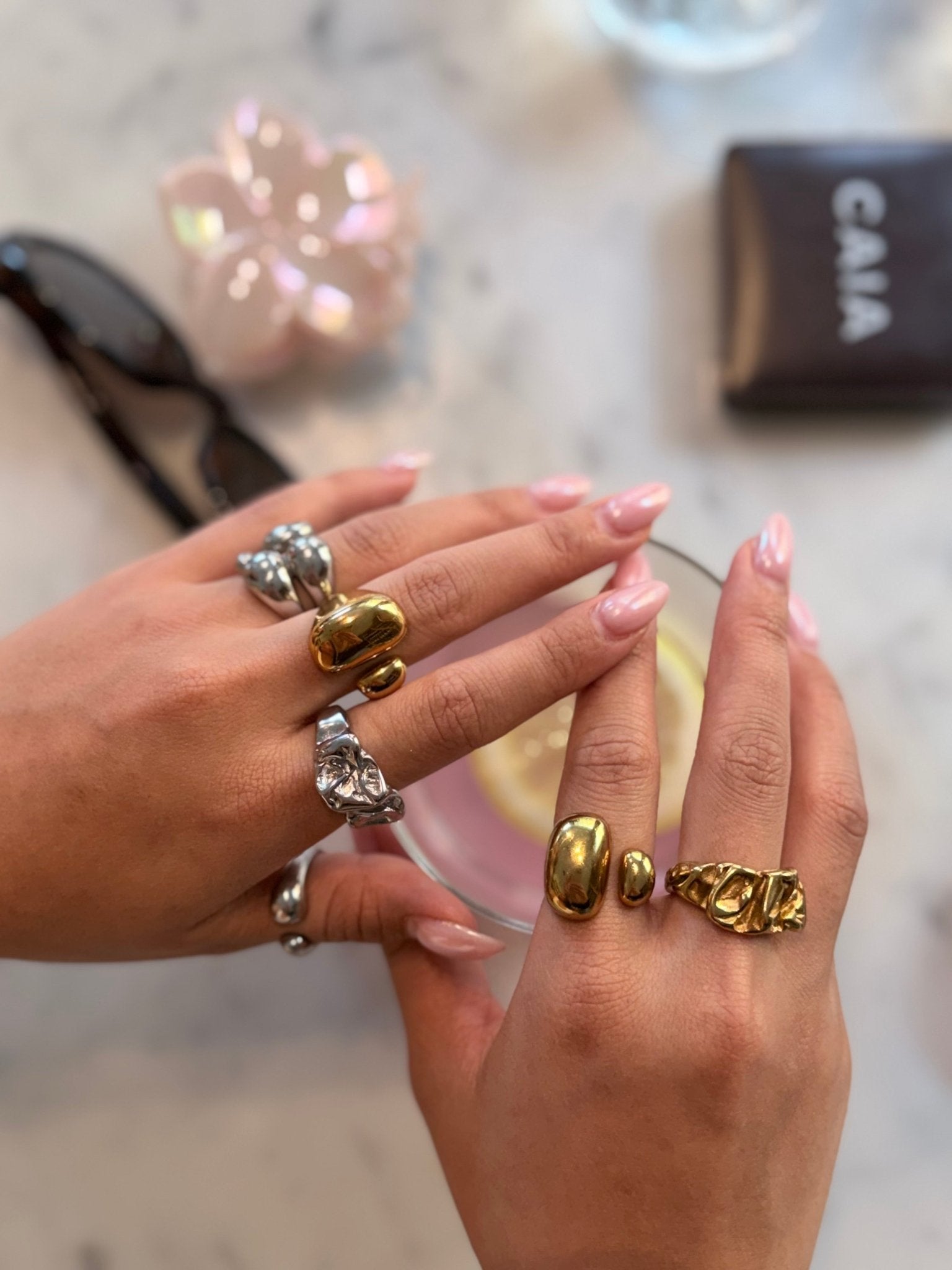Raw Ring Gold - KAYÉ