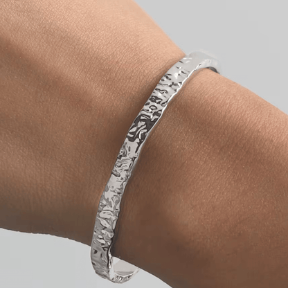 Raw Bangle Silver - KAYÉ