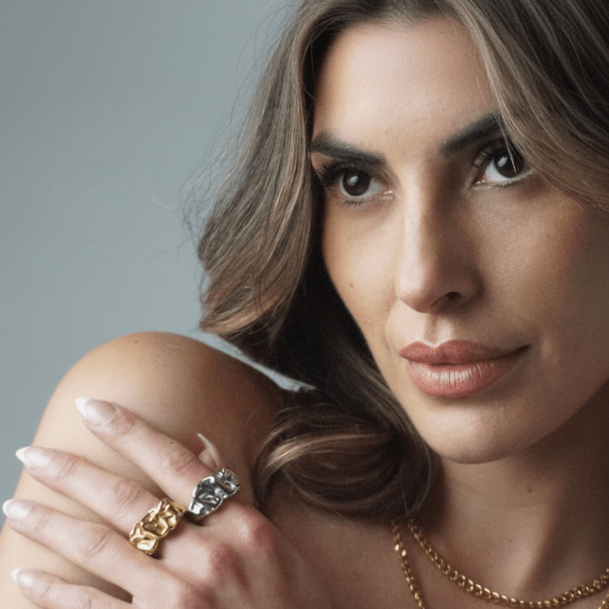 Raw Ring Silver - KAYÉ