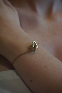 Linked Heart Bracelet