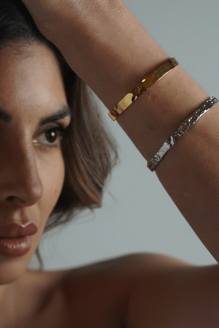 Raw Bangle Gold - KAYÉ