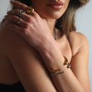 Kayé Luxe bangle- Silver