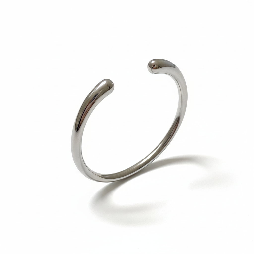 Kayé Luxe bangle- Silver