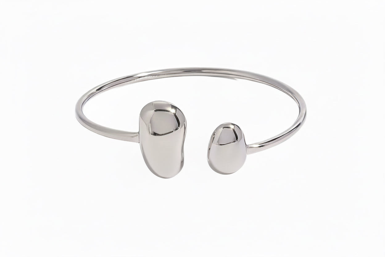 Forma Bangle- Silver