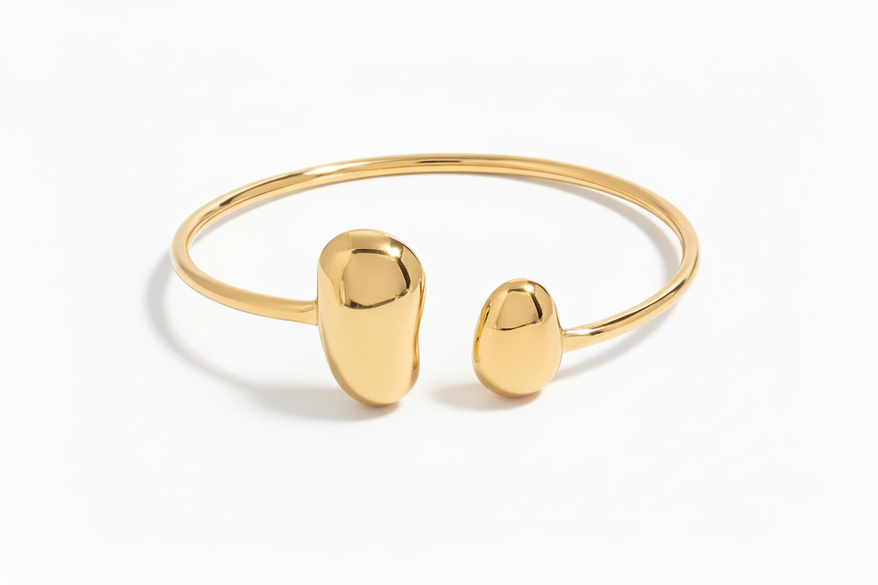 Forma Bangle- Silver