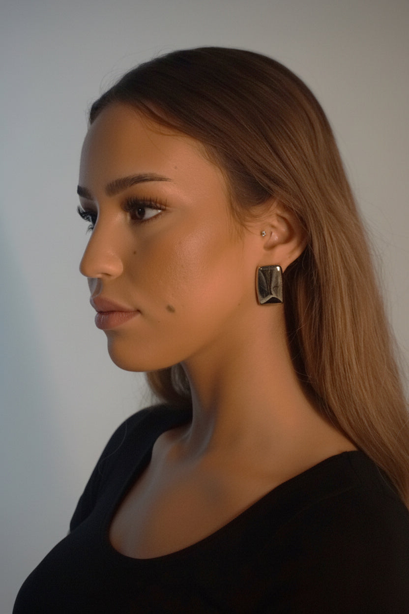 Foxz Earring- Silver