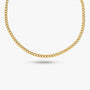 Nora Necklace – fin vandfast guldkæde med lille rund pendant – den man aldrig tager af fra KAYÉ
