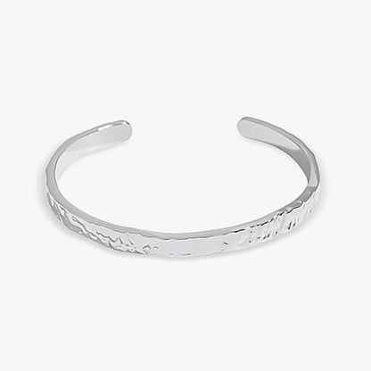 Raw Bangle Silver - KAYÉ