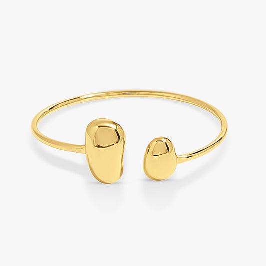 Sculpt Bangle Gold - KAYÉ