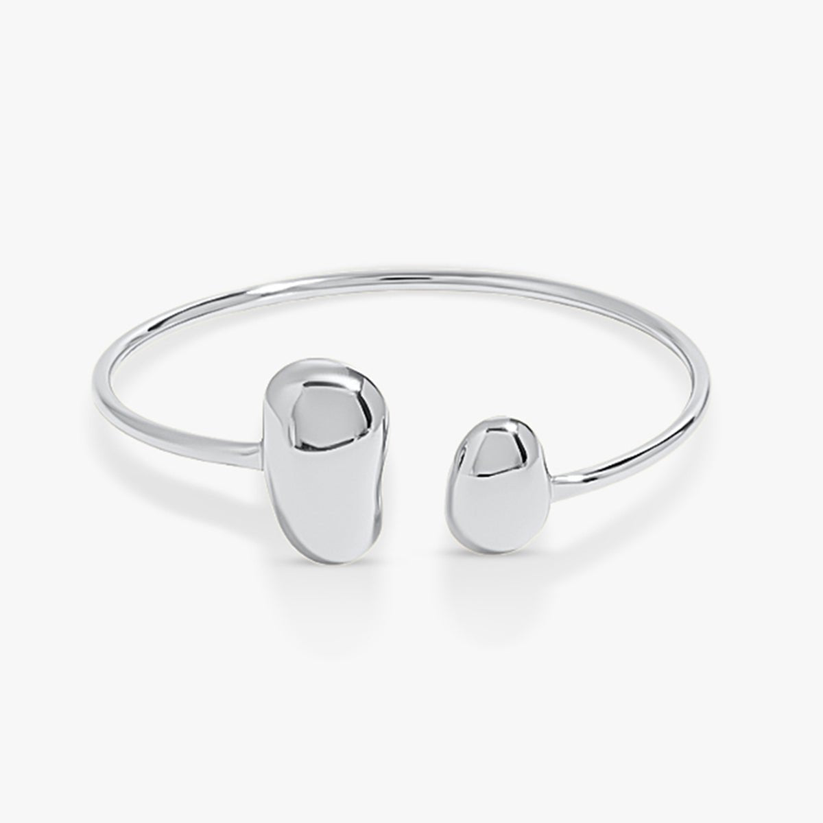 Sculpt Bangle Silver - KAYÉ