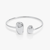 Sculpt Bangle Silver