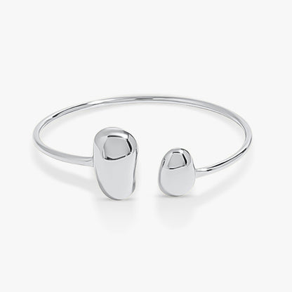Sculpt Bangle Silver - KAYÉ