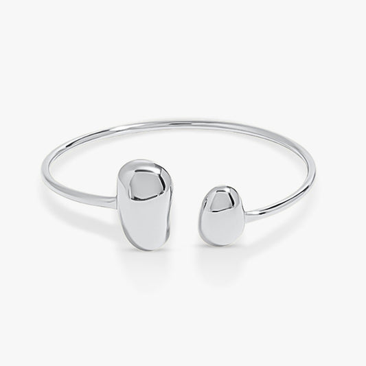 Sculpt Bangle Silver - KAYÉ